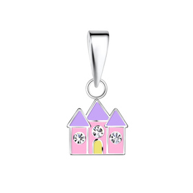 Schloss Kinder Kettenanhnger 925 Silber