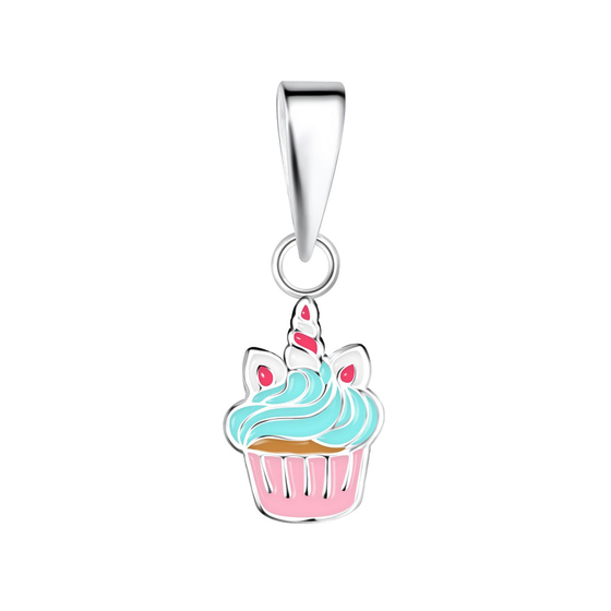 Cupcake Kinder Kettenanhnger 925 Silber