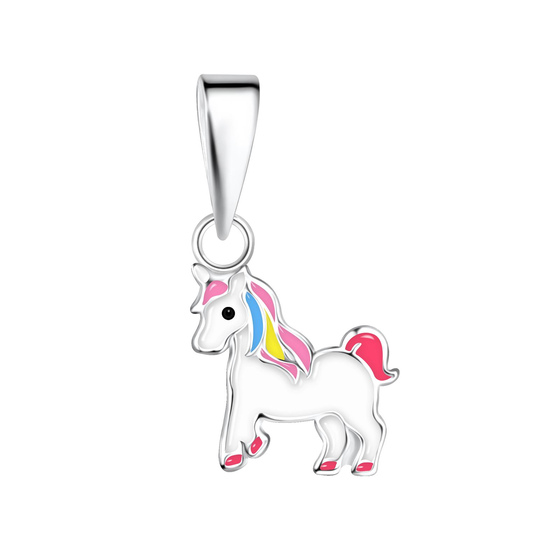 Einhorn Kinder Kettenanhnger 925 Silber