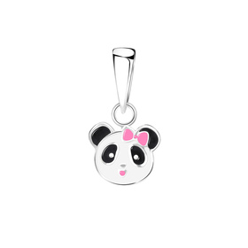 Panda Kinder Kettenanhnger 925 Silber