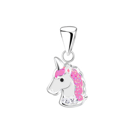 Einhorn Kinder Kettenanhnger 925 Silber