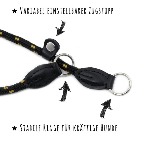Zugstopp Hundehalsband aus Nylon