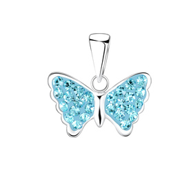 Schmetterling Kinder Kettenanh�nger 925 Silber