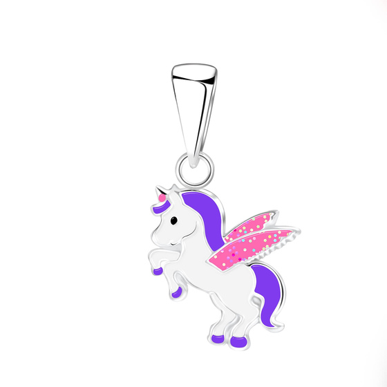 Einhorn Kinder Kettenanhnger 925 Silber