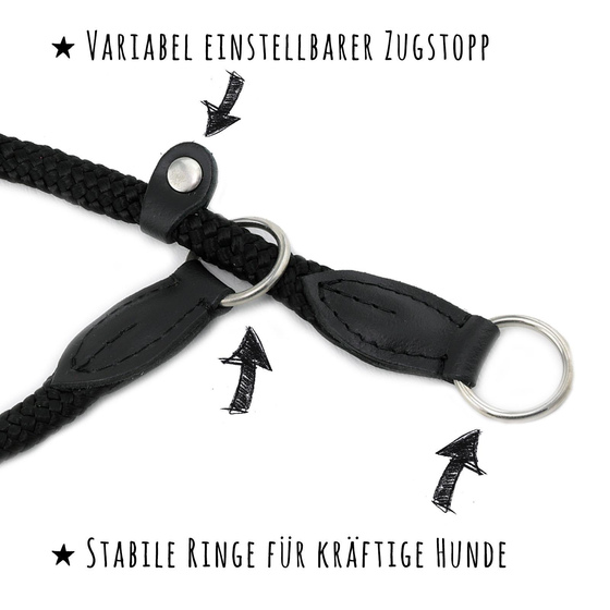 Zugstopp Hundehalsband aus Nylon