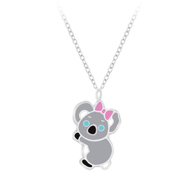 Koala Kinder Halskette 925 Silber