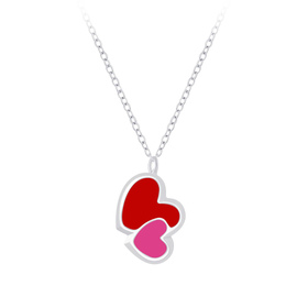 Herz Kinder Halskette 925 Silber