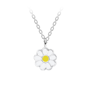 G�nsebl�mchen Kinder Halskette 925 Silber
