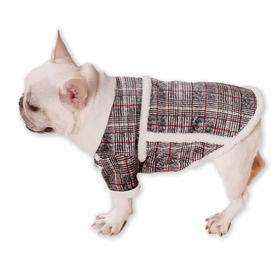 Luxus Fleece-Mantel fr Hunde