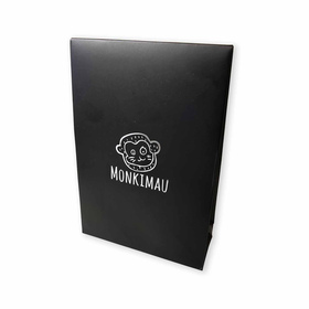 Geschenkverpackung schwarz gro