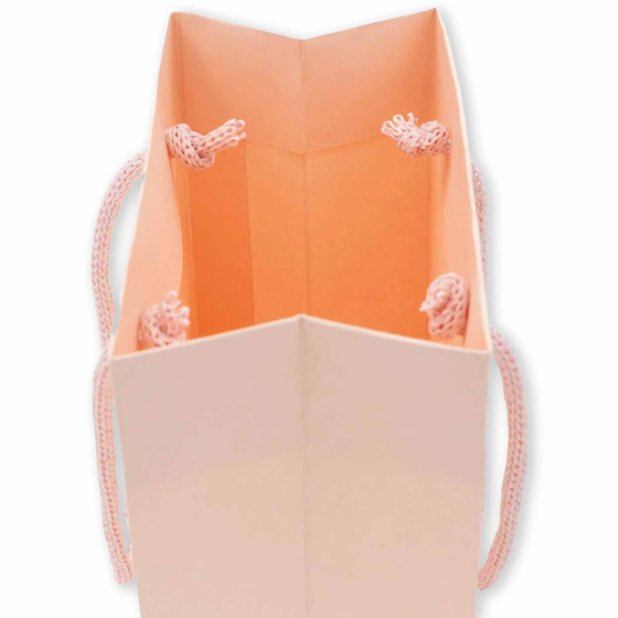 Geschenktte aus Papier rosa klein