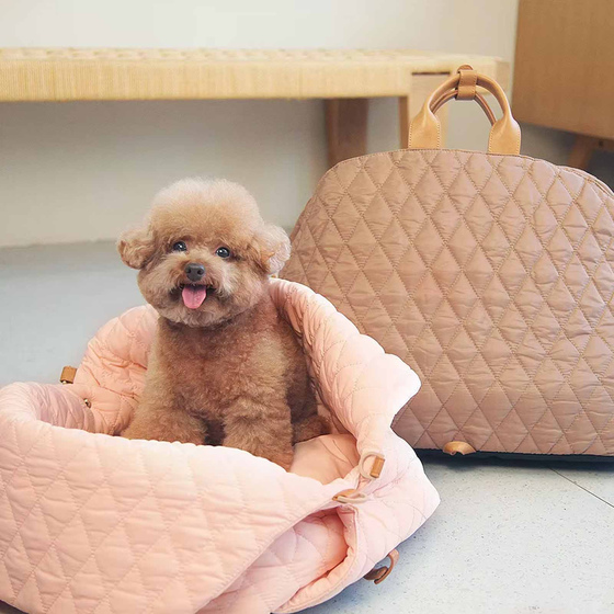 Transporttasche f�r kleine Hunde & Katzen - cream