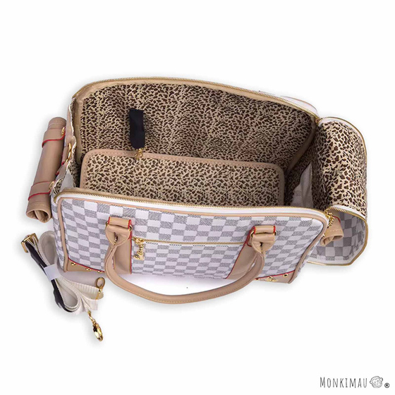 Transporttasche f�r kleine Hunde & Katzen - dunkel