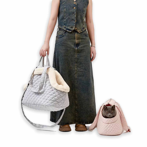 Luxurise Transporttasche fr Hunde & Katzen