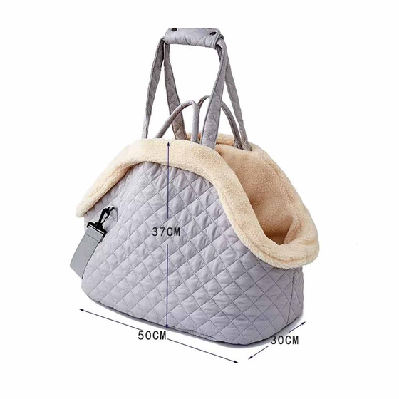 Luxurise Transporttasche fr Hunde & Katzen