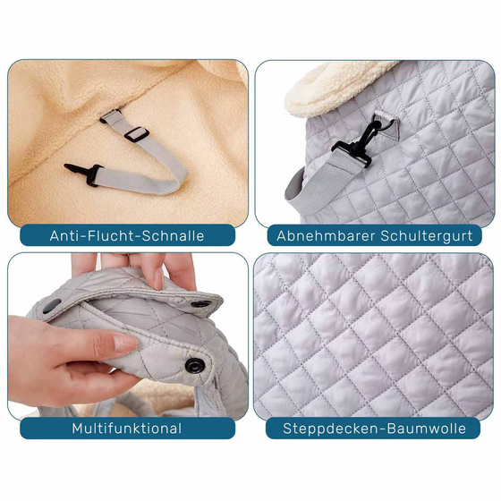 Luxurise Transporttasche fr Hunde & Katzen