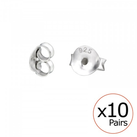 925 Silber Ohrstecker Verschl�sse