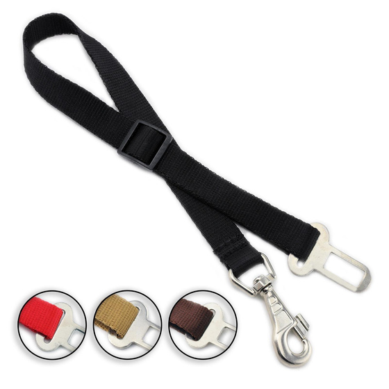 Auf dem Bild zu sehen ist ein Sicherheitsgurt fr Hunde Hundegurt Anschnallgurt frs Auto