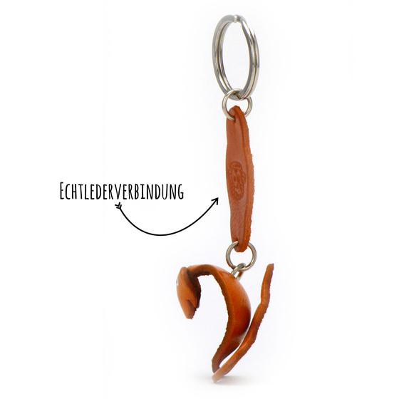 Schlangen Schlsselanhnger aus Leder