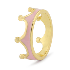 Auf dem Bild zu sehen sind Damen Ringe mit Krone aus...