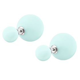 Auf dem Bild zu sehen sind Kinder Ohrringe Doppel...