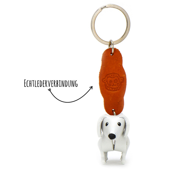 Labrador Retriever Schl�sselanh�nger aus Leder