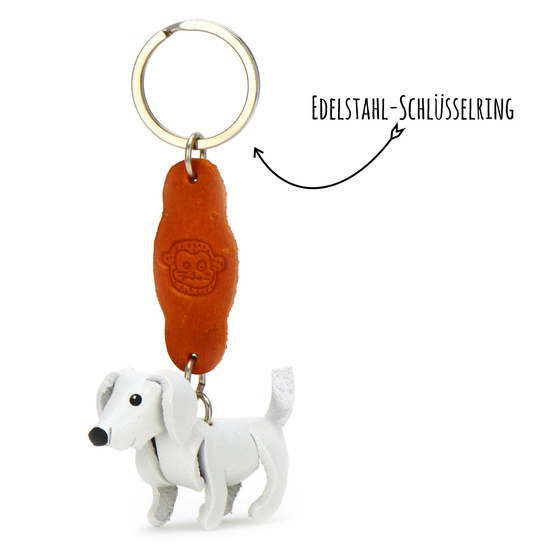 Labrador Retriever Schl�sselanh�nger aus Leder