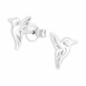 Kolibri Ohrstecker aus 925 Sterling Silber | Filigrane...