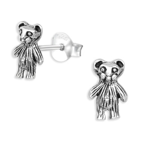 Teddy Bären Ohrringe aus 925 Silber