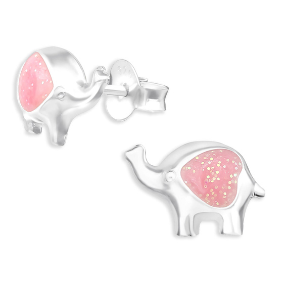 Elefanten Kinder Ohrringe aus 925 Silber