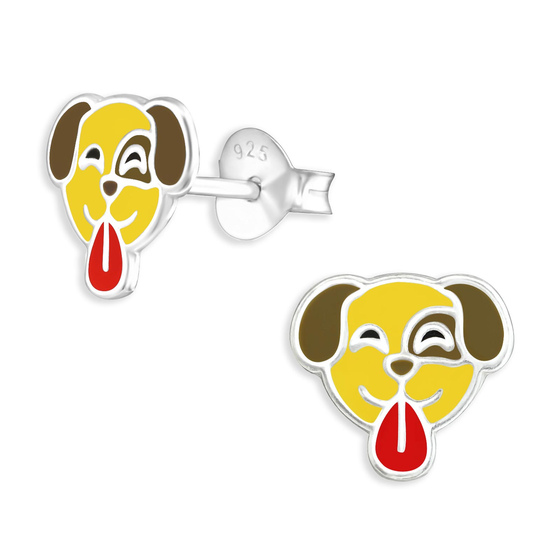 Hunde Kinder Ohrringe aus 925 Silber