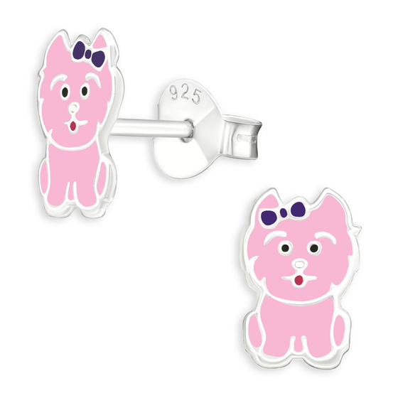 Hunde Kinder Ohrringe aus 925 Silber