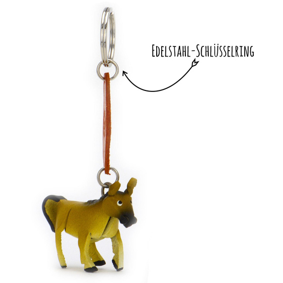 Pferde Schlsselanhnger aus Leder