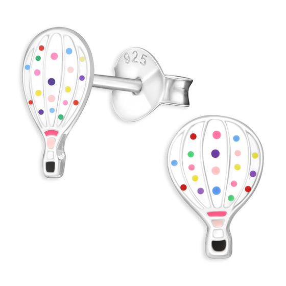 Hei�luftballon Kinder Ohrringe aus 925 Silber