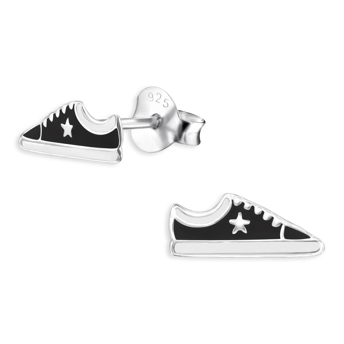 Turnschuhe Kinder Ohrringe aus 925 Silber