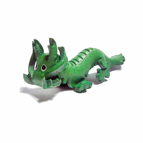 Drachen Schlsselanhnger aus Leder