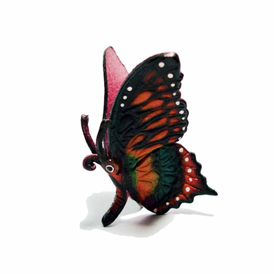 Schmetterling Schlsselanhnger aus Leder