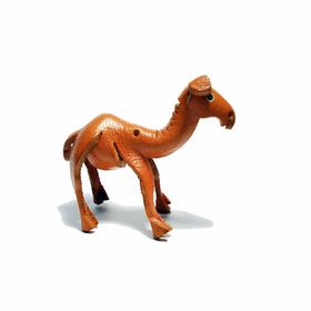 Kamel Schlsselanhnger aus Leder