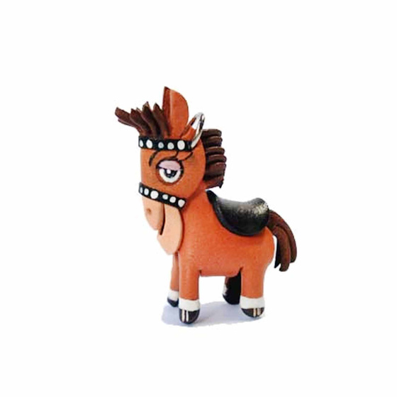 Western Pferd Schlsselanhnger aus Leder