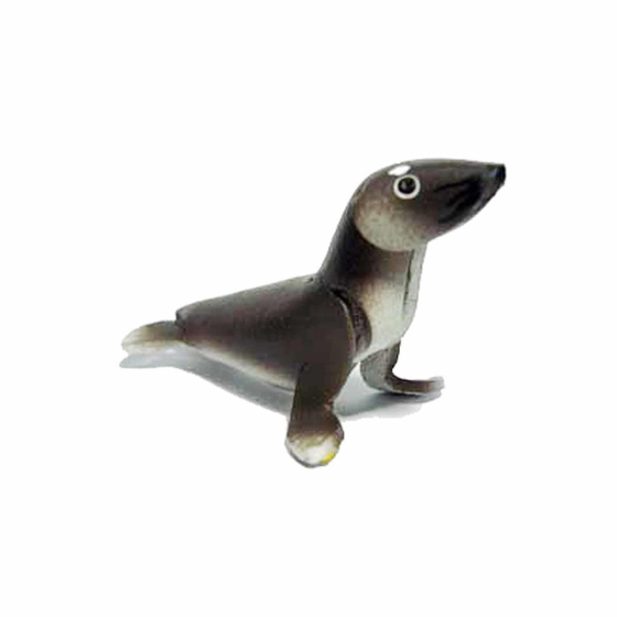 Seelwe Schlsselanhnger aus Leder