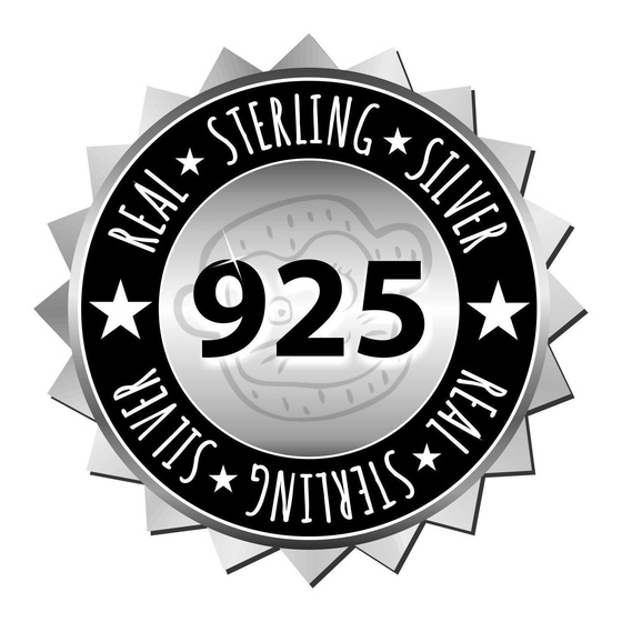 Panda Ohrringe aus 925 Silber