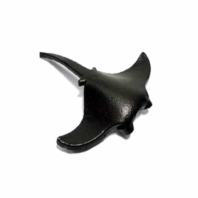 Stachelrochen Schlsselanhnger aus Leder