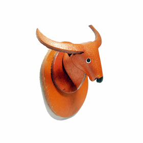 Büffel Geweih Magnet Trophäe