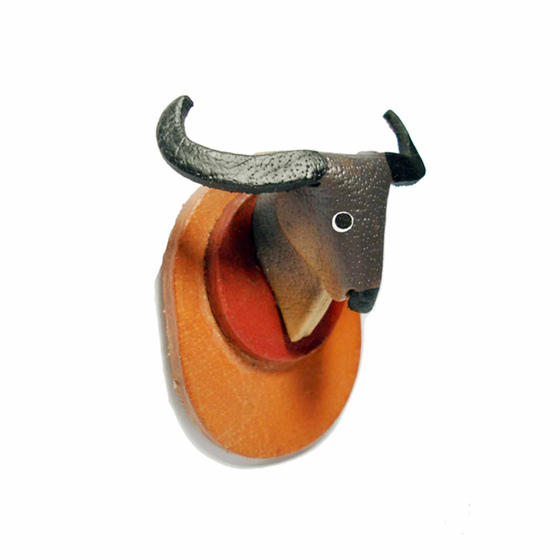 Wasserbffel Geweih Magnet Trophe