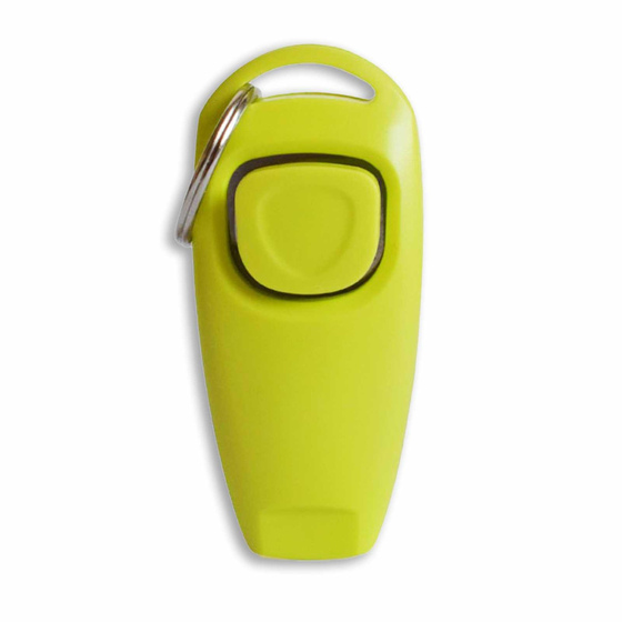 Hundepfeife mit Klicker in hellgr�n