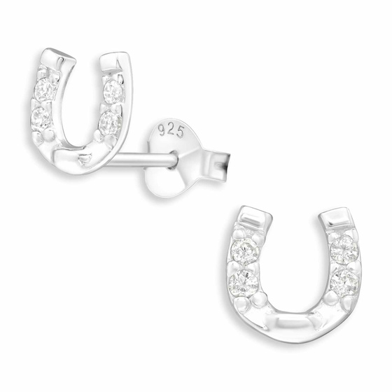 Hufeisen Kinder-Ohrringe Silber online kaufen | Monkimau, 19,90 €