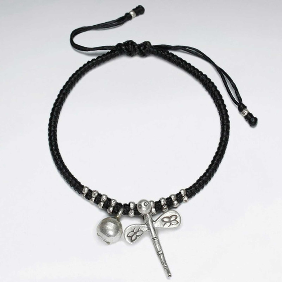 Monkimau Libellen Herren Armband aus Silber