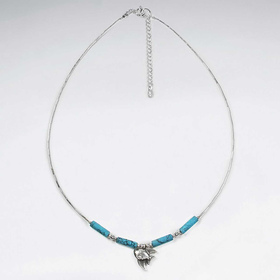 Monkimau Damen Halskette aus Silber