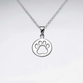 Monkimau Pfoten Damen Anhnger aus Silber