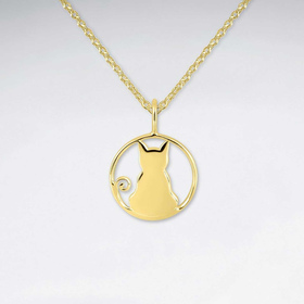 Monkimau Katzen Damen Anhnger aus Silber